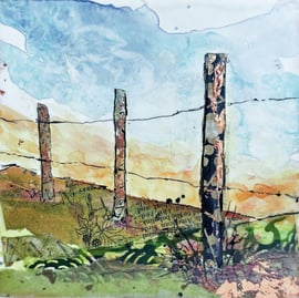 Diane Larouche Ellard - Fancy Fence Line